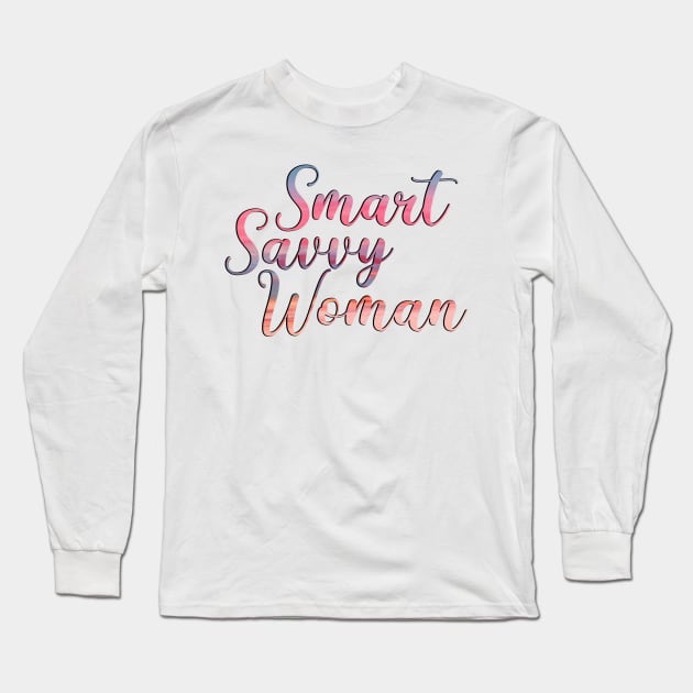 CJ Cregg  - Smart Savvy Woman Long Sleeve T-Shirt by baranskini